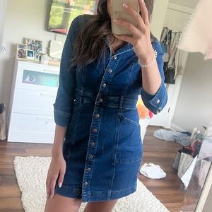 NWT Loft denim dress